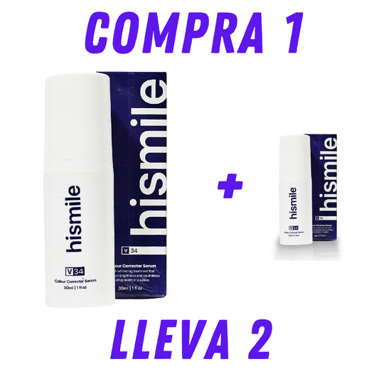 V34 Sérum Corrector de Color - Compra 1 y Lleva Otro Gratis.